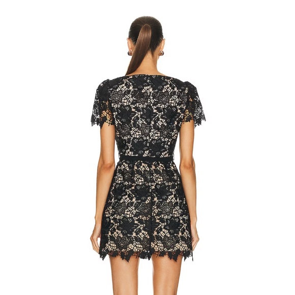 ‼️SALE‼️Self Portrait Black Lace Dress - Picture 2 of 6
